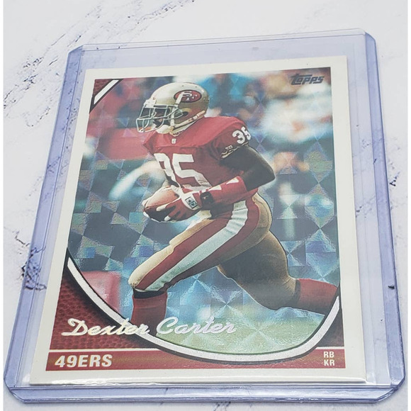 1994 Topps Special Effects Dexter Carter #654 - Picture 3 of 4